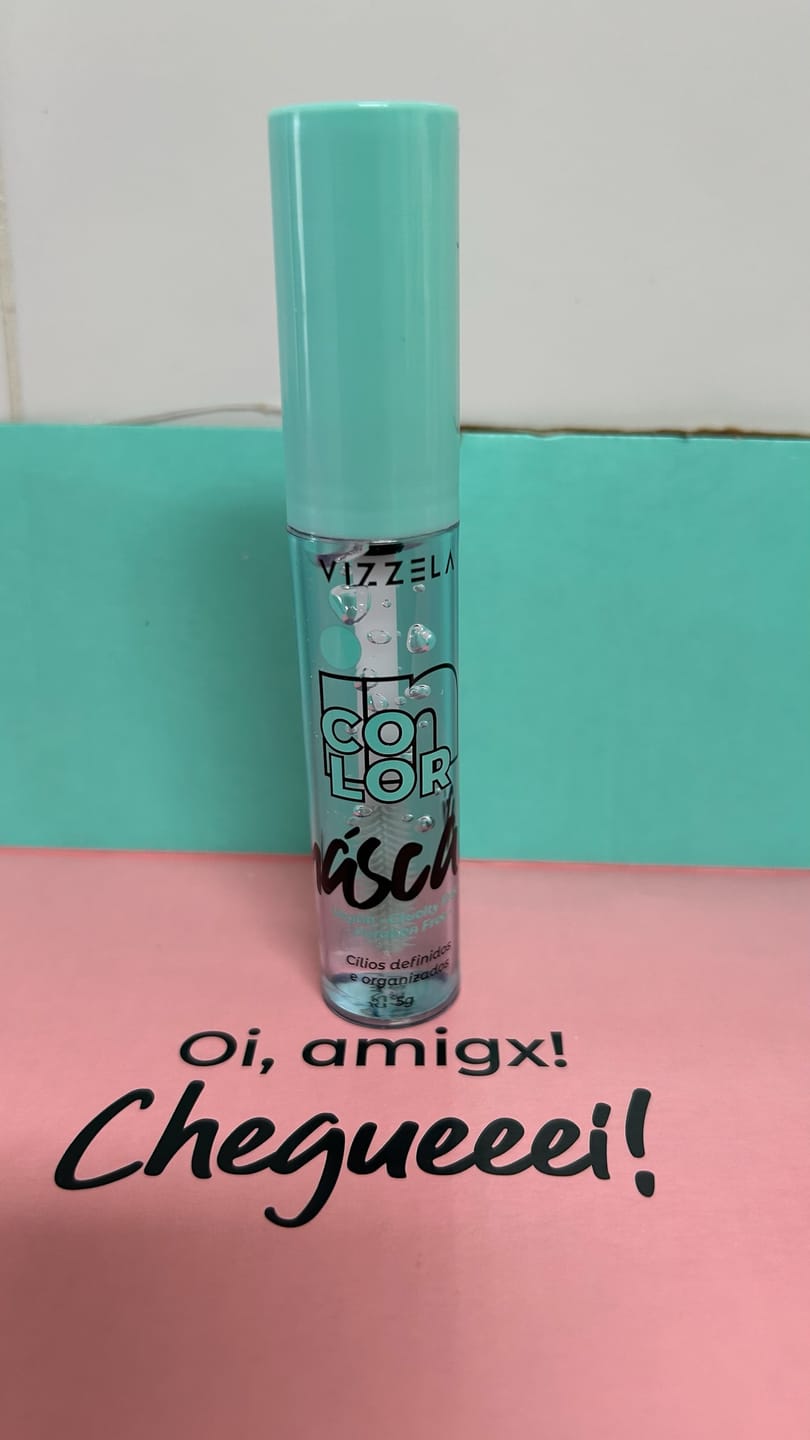 Customer photo review of Máscara Para Cílios Incolor Vizzela