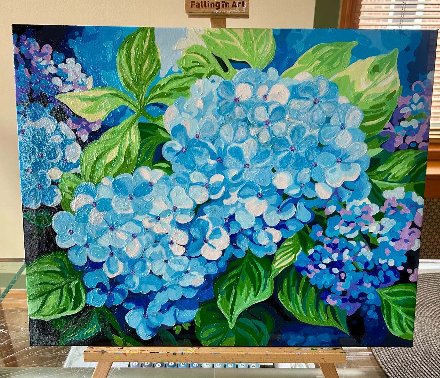 Customer photo review of Blue Hydrangea