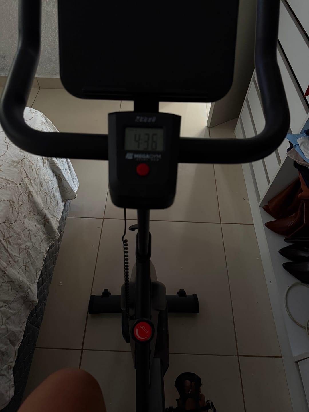 Customer photo review of Bicicleta Ergométrica Smart Bike Magnetic MegaGym