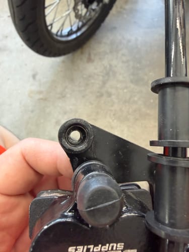 Customer photo review of Tuttio Soleil 01 Upgraded Front Brake Kit