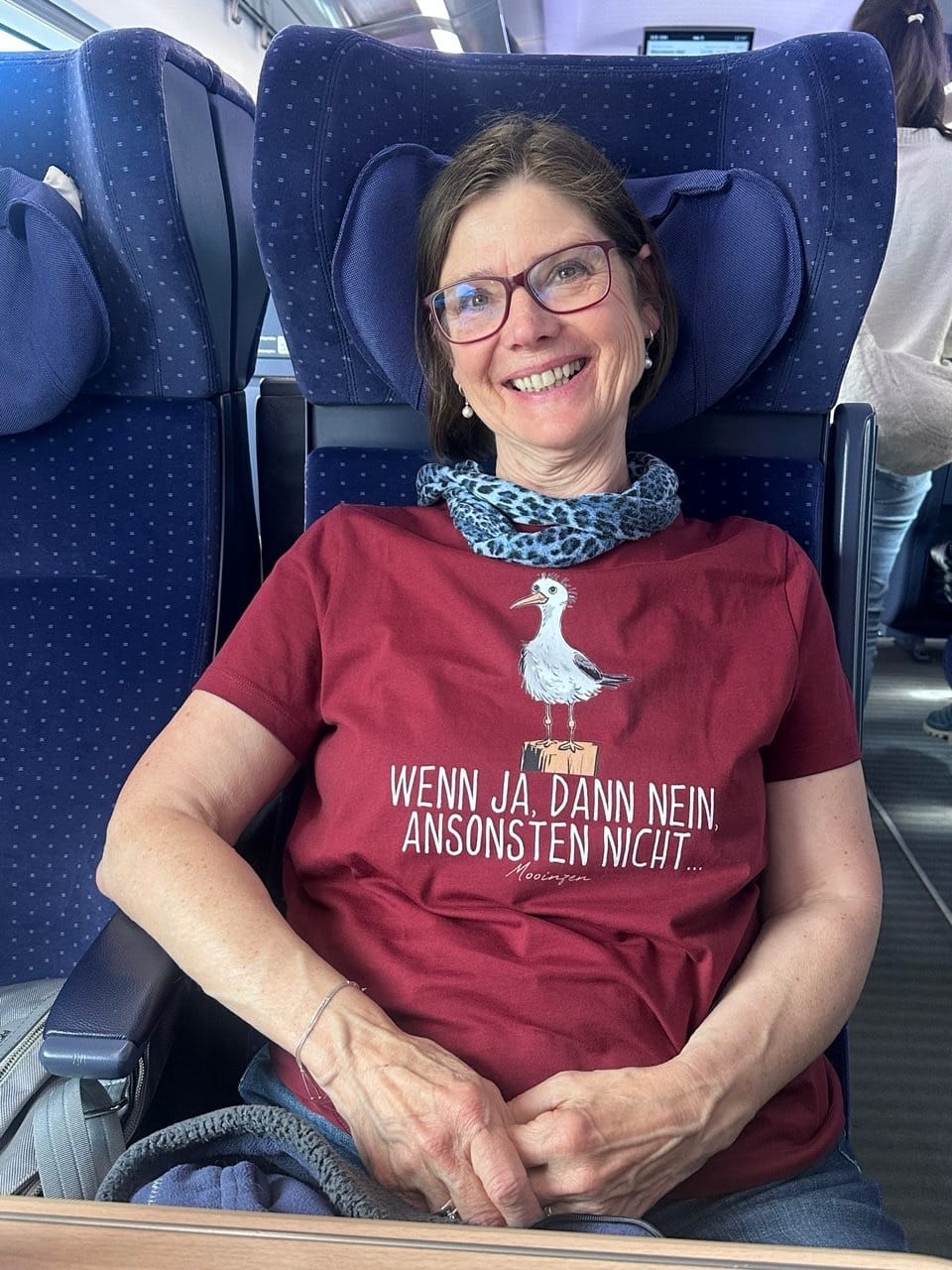 Customer photo review of Wenn ja dann nein ansonsten nicht  · Damen Premium Bio T-Shirt 2.0
