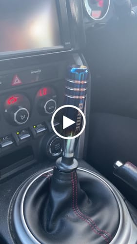 Customer video review of BRD Shift Knob Burned Blue