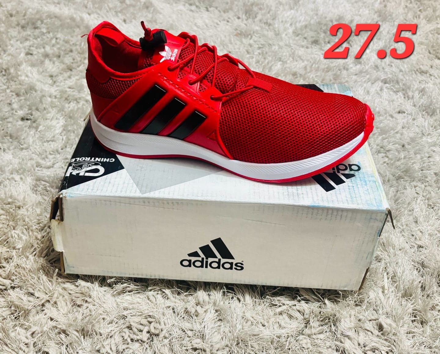 Customer photo review of Tenis 018 Rojo Negro