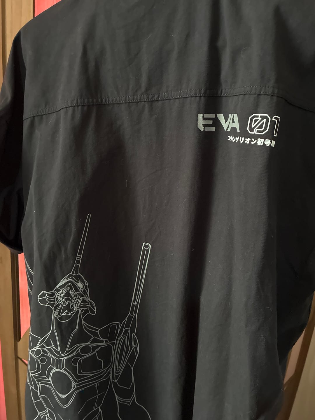 Customer photo review of Camisa Botones Eva 01 - Neon Genesis Evangelion