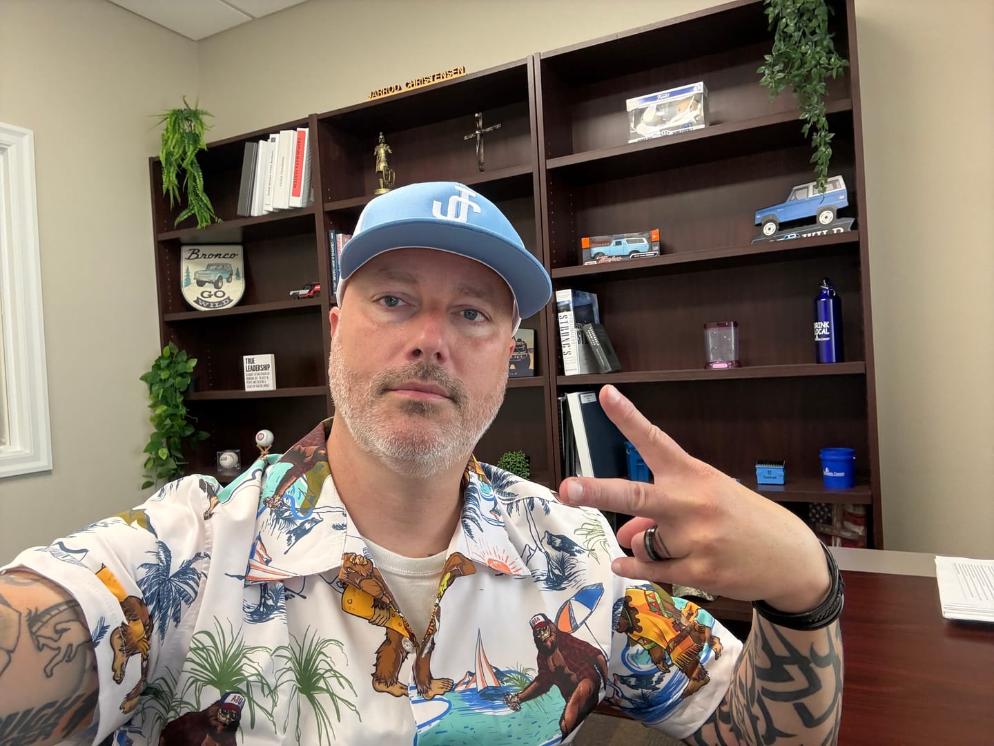 Customer photo review of JC Everyday Faith Hats