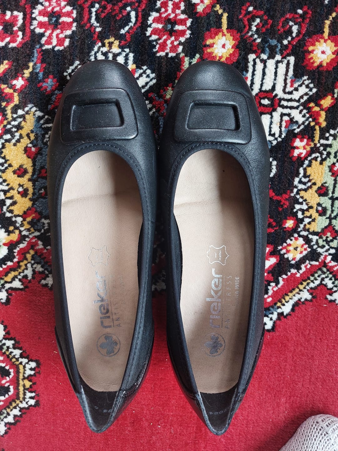 Customer photo review of Pantofi Dama Piele Naturala Rieker RIEK 43453