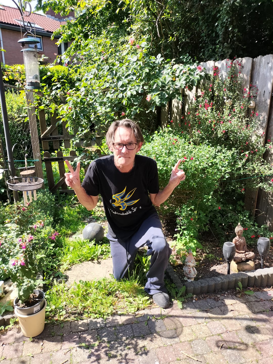 Customer photo review of Unbreakable Spirit T-Shirt