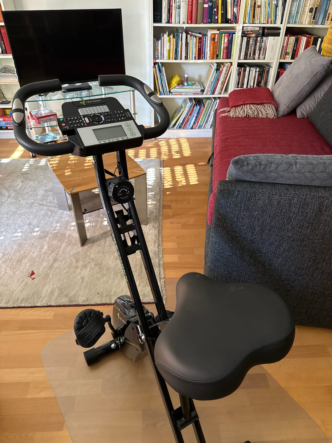 Customer photo review of Tretmann HOME - Klappbarer Heimtrainer