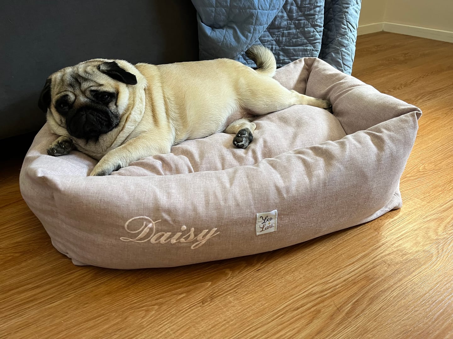 Customer photo review of Divanetto Mattias Rosa Tenue (Soft Touch)