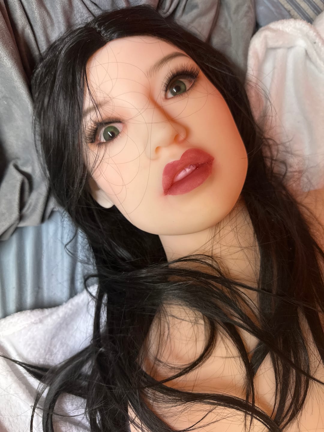 Customer photo review of US Stock - Greta Plus 152cm #63 Big Boobs Adult Love Doll Realistic BBW TPE Sex Doll