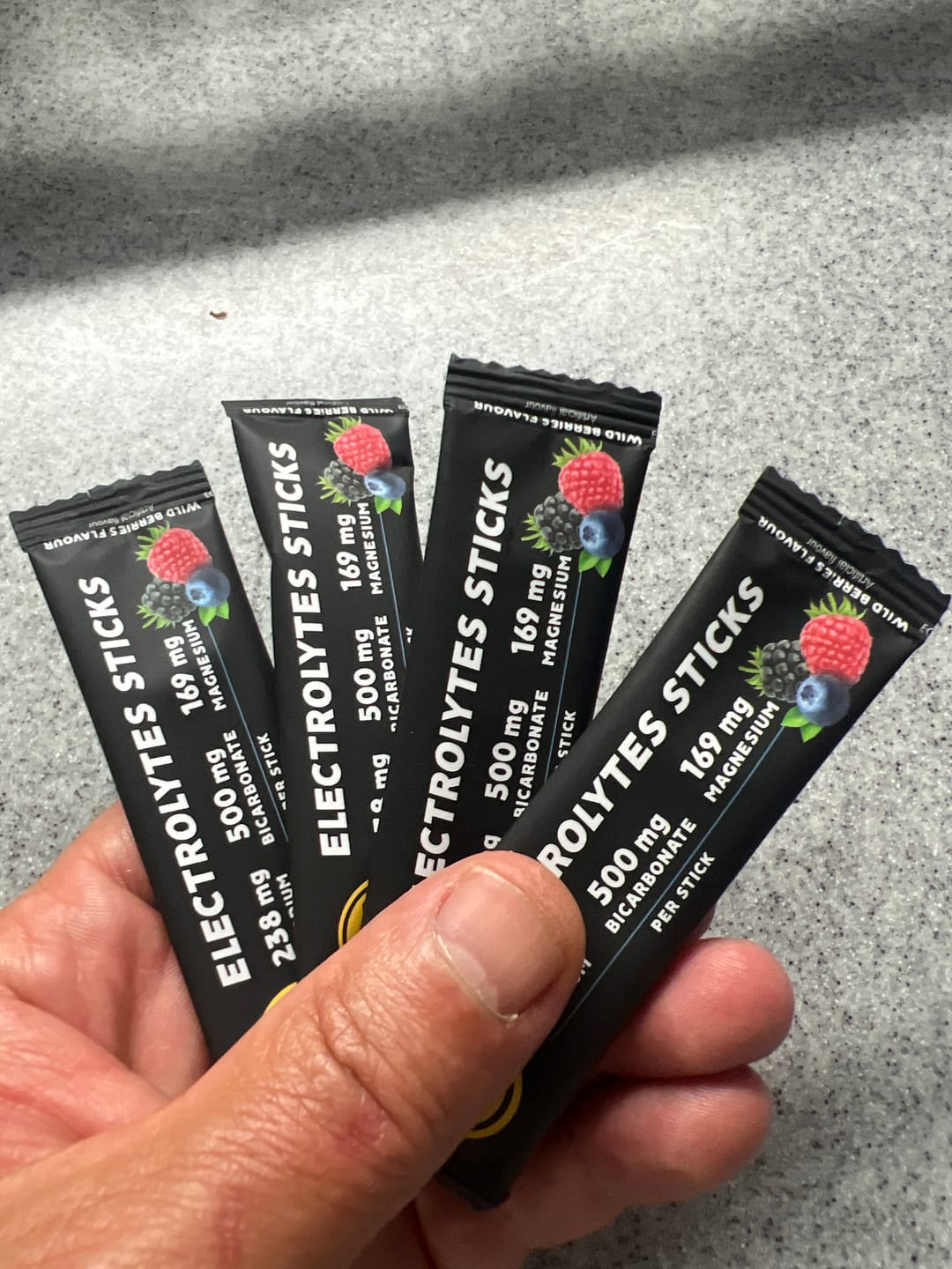 Customer photo review of Electrolytes Sticks