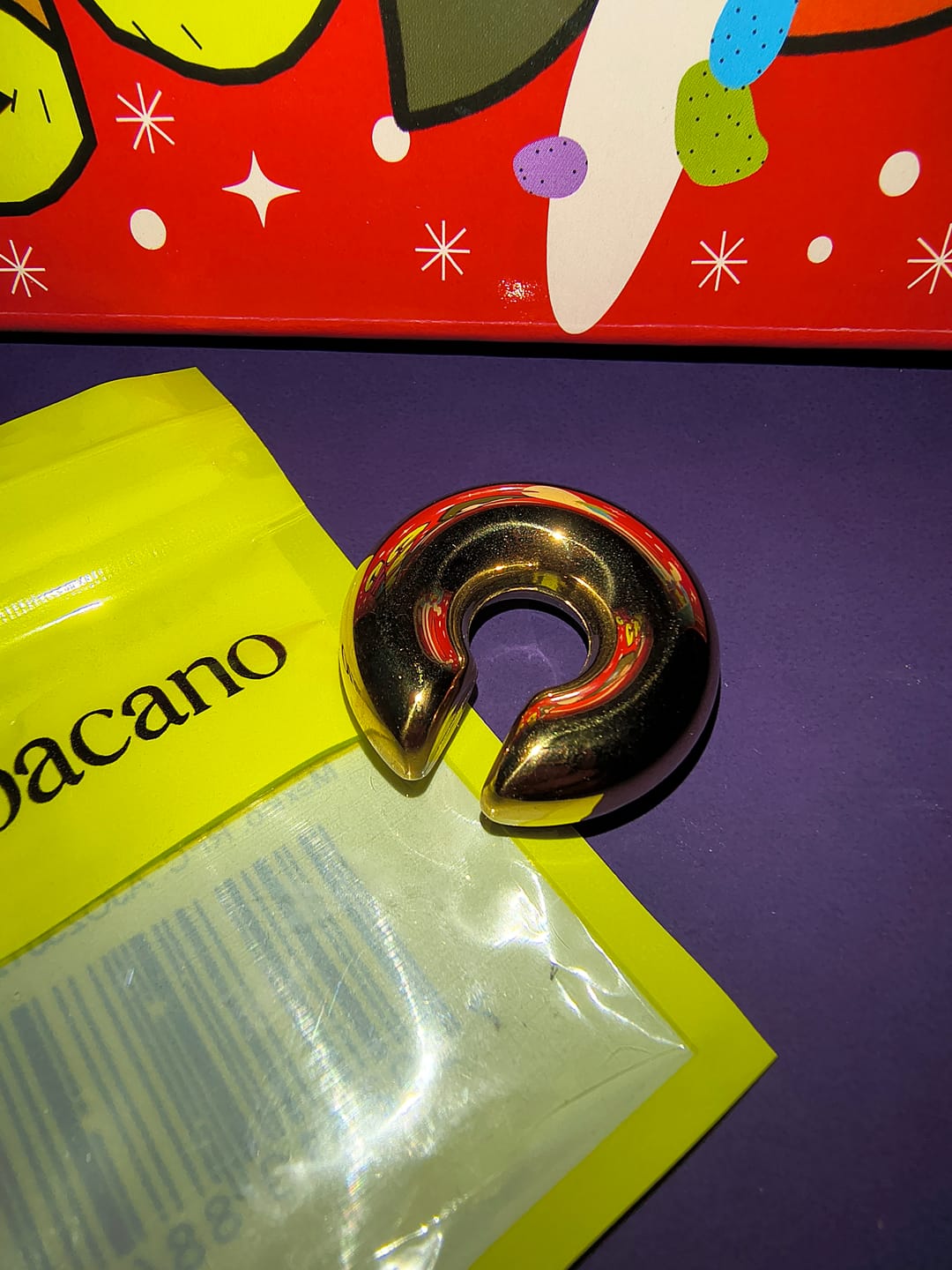 Customer photo review of Chunky Ear Cuff