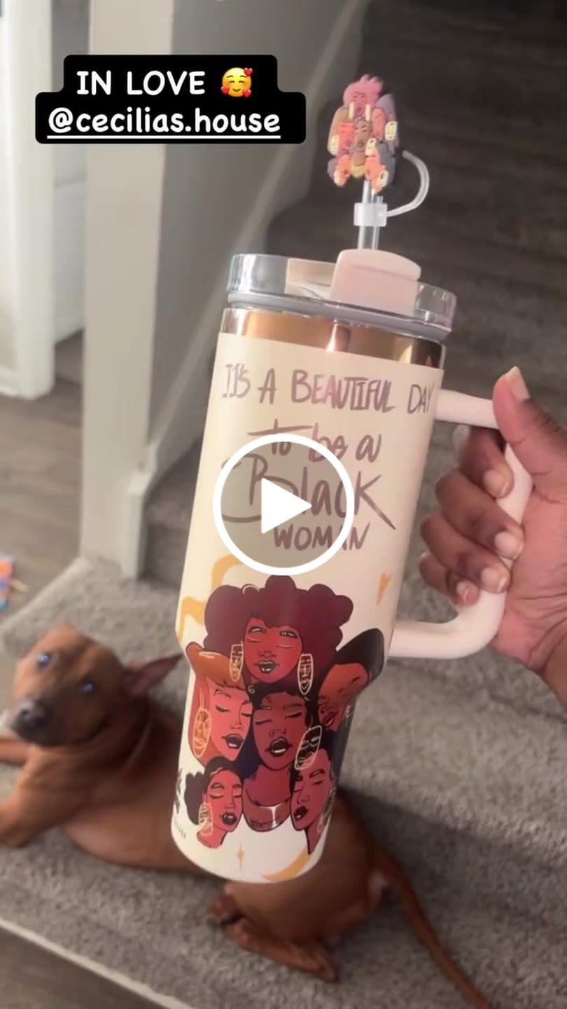 Customer video review of Limited Edition "Crème Brûlée" Insulated Tumbler – Pinklomein x Cecilia's House Collab | PRE-ORDER SHIPS MAY 1, 2026 - MAY 15, 2026