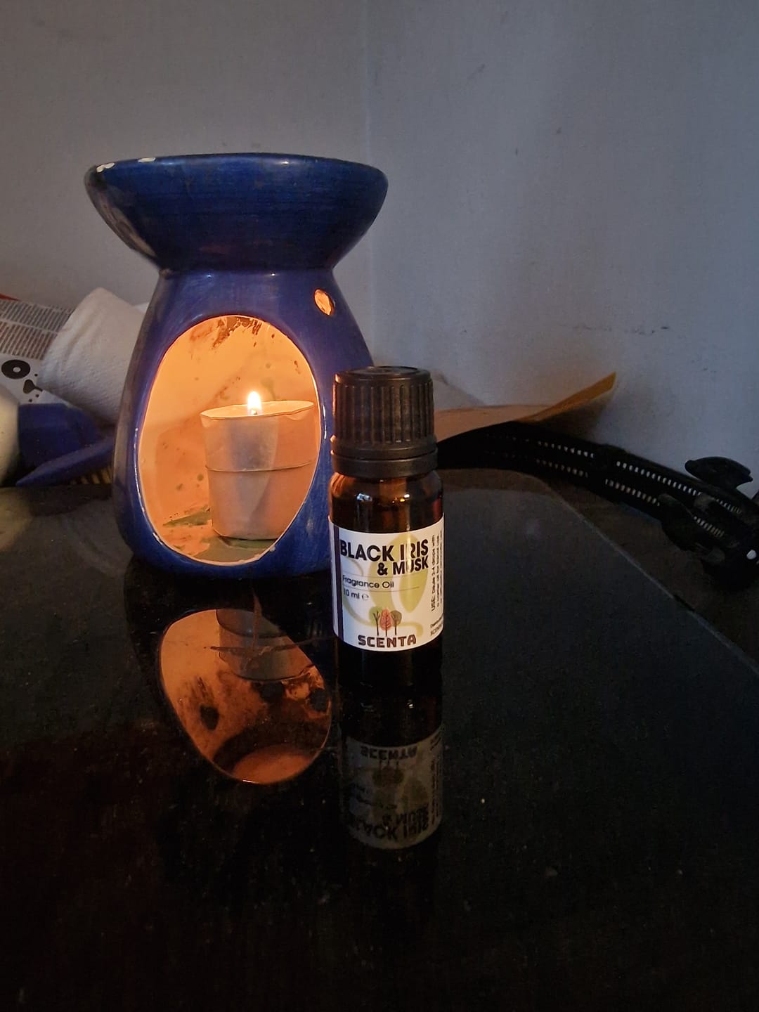 Customer photo review of Black Iris & Musk Fragrance Oil 10ml