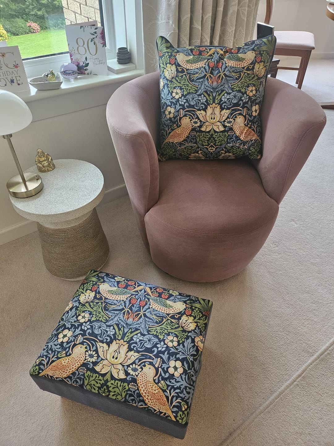 Customer photo review of Half Classic Footstool