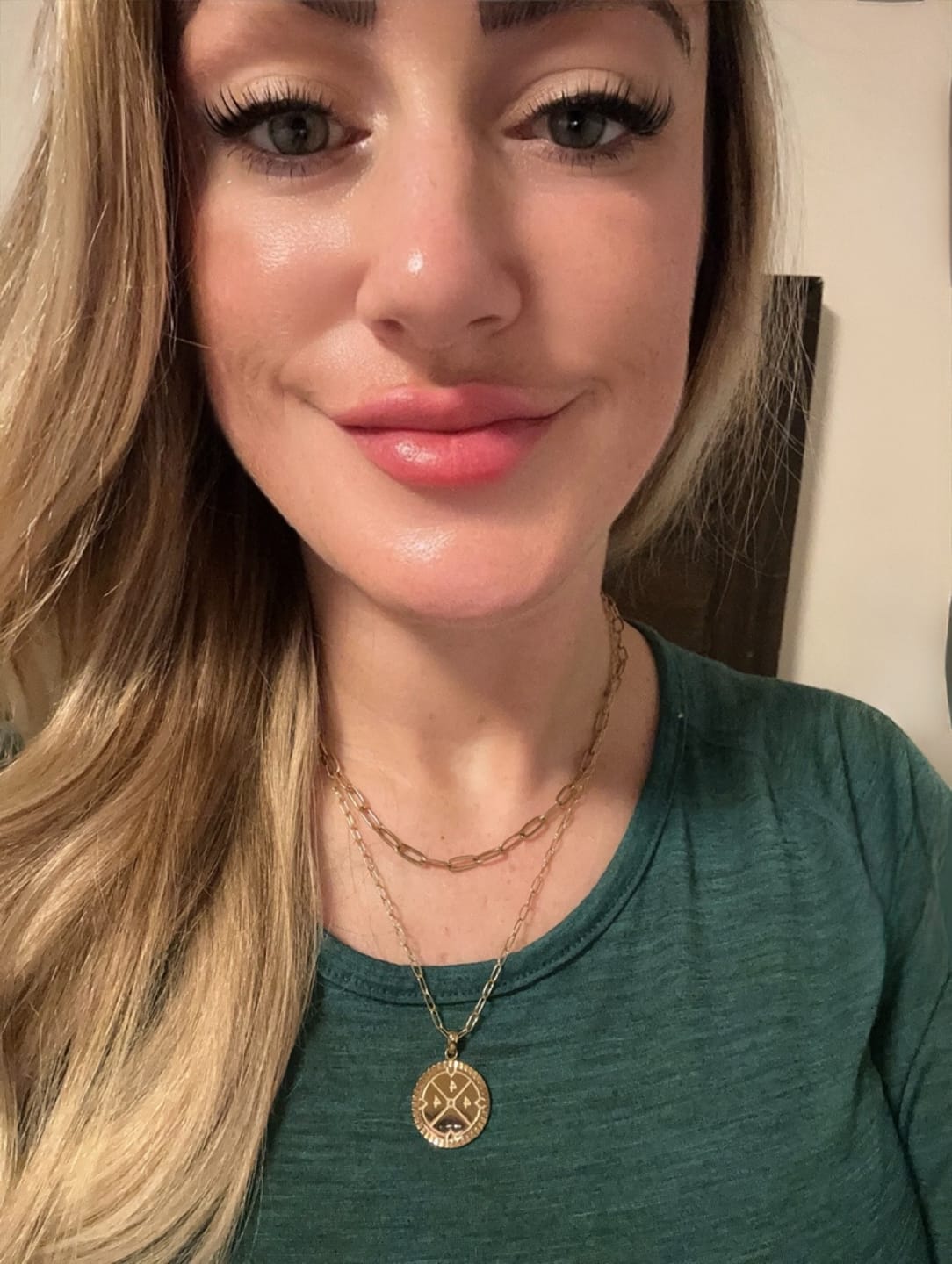 Customer photo review of Paperclip Necklace