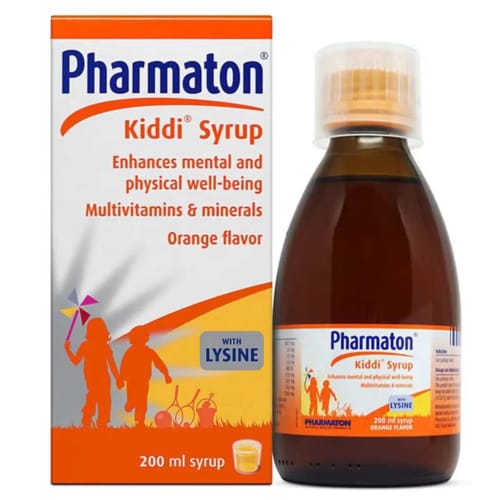 Customer photo review of Pharmaton Junior 300ml Syrup orange flavour