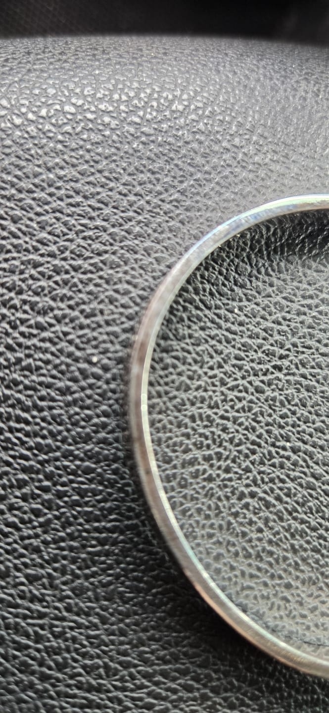 Customer photo review of Cabrini The World is Too Small Cuff Bracelet
