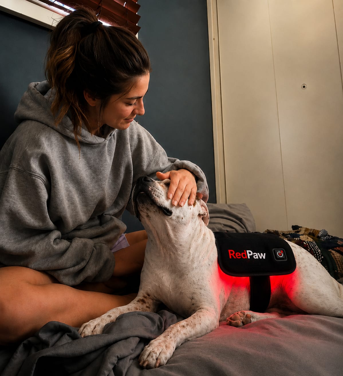 Customer photo review of RedPaw Red Light Therapy