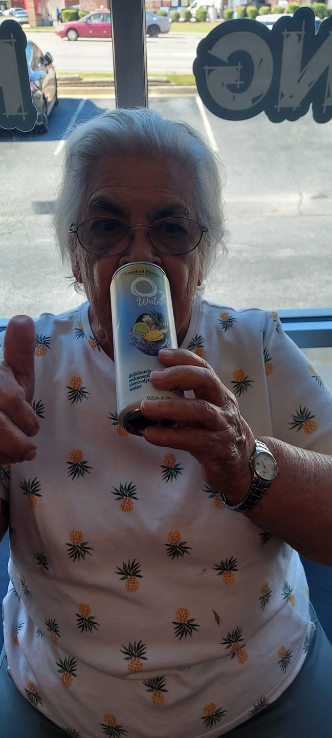 Customer photo review of O2 Water Variety Pack