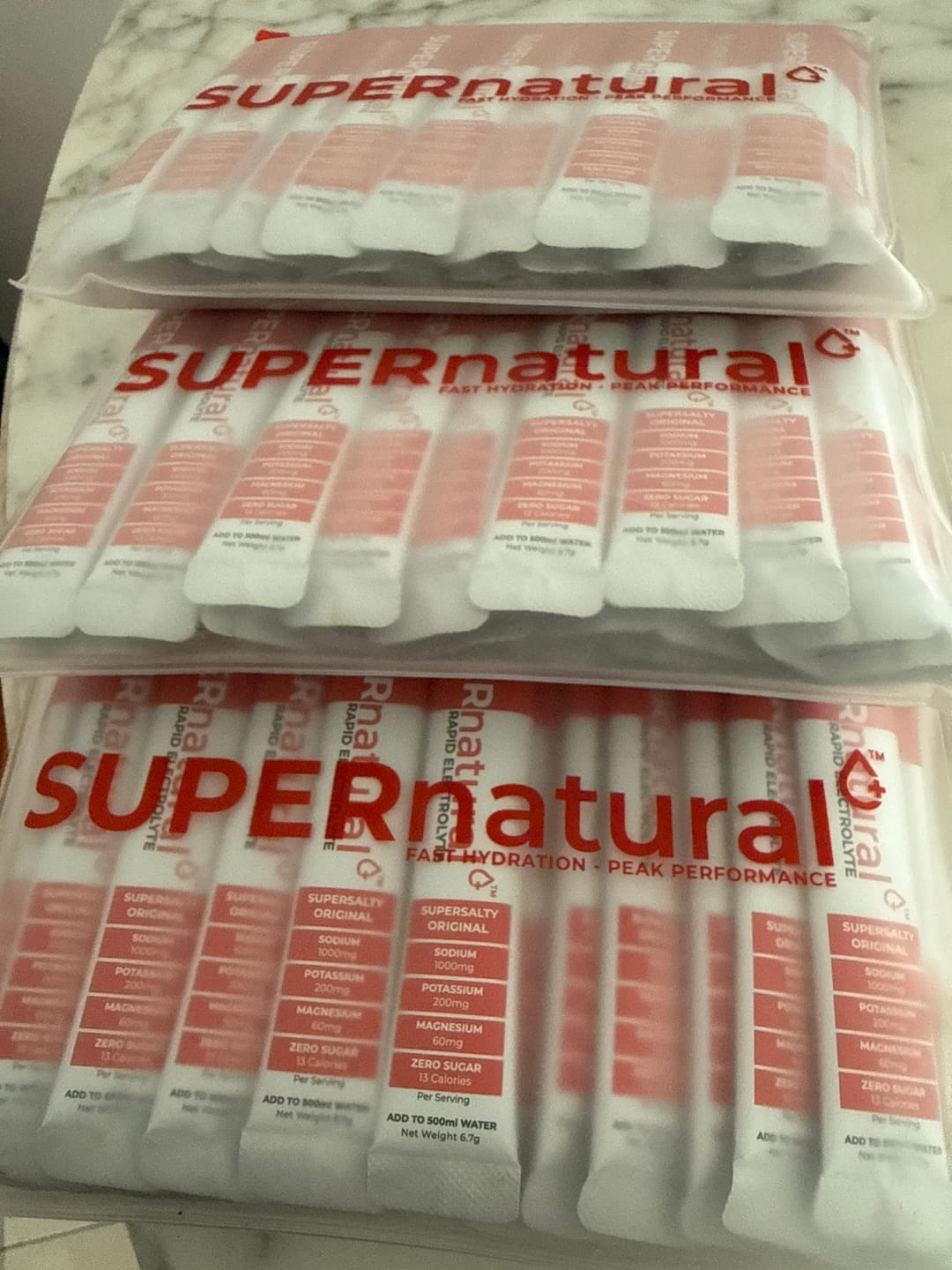 Customer photo review of SUPERSALTY - Rapid Electrolytes