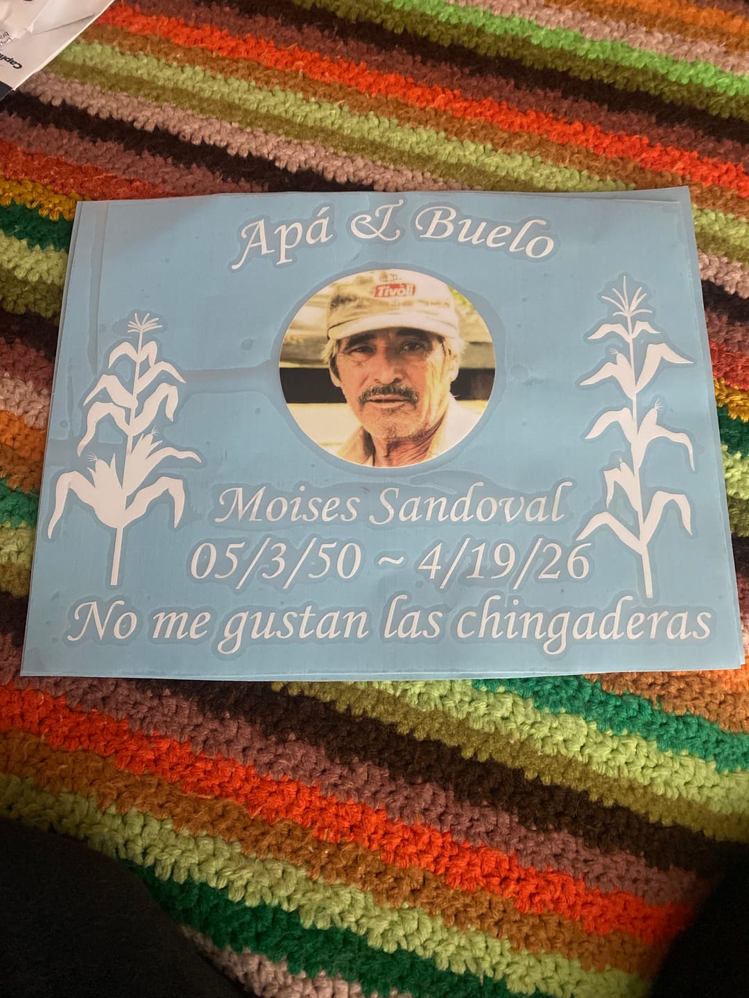 Customer photo review of Custom Vinyl Decal - Single Color