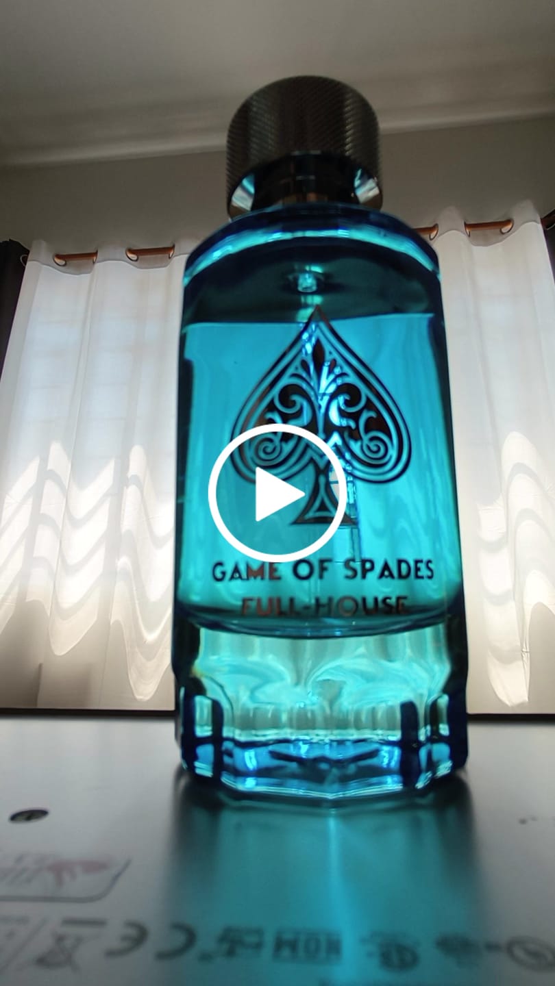 Customer video review of Perfume Unisex GAME OF SPADES FULL HOUSE PARFUM