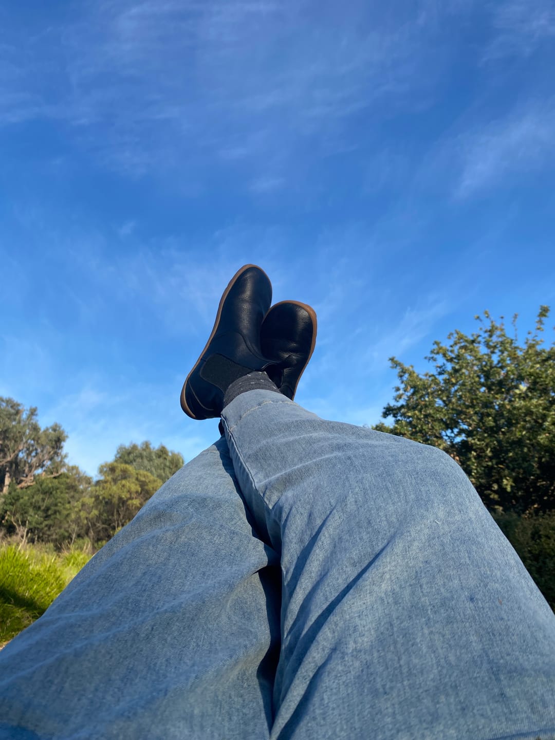 Customer photo review of BLACK GUM | CHELSEA BOOTS - ADULTS