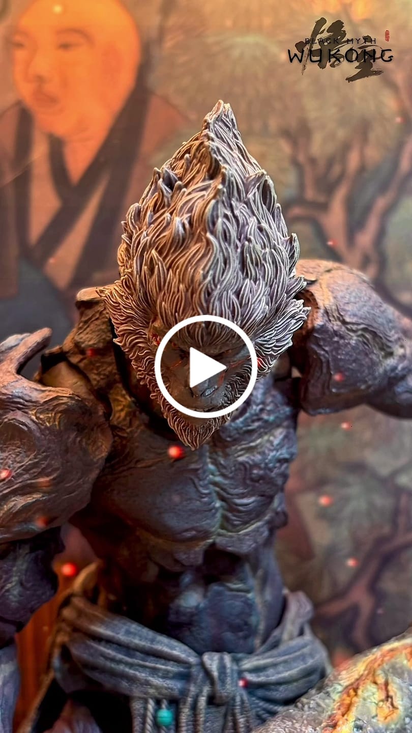 Customer video review of Black Myth: Wukong 1/12 Action Figure - Stone Monkey