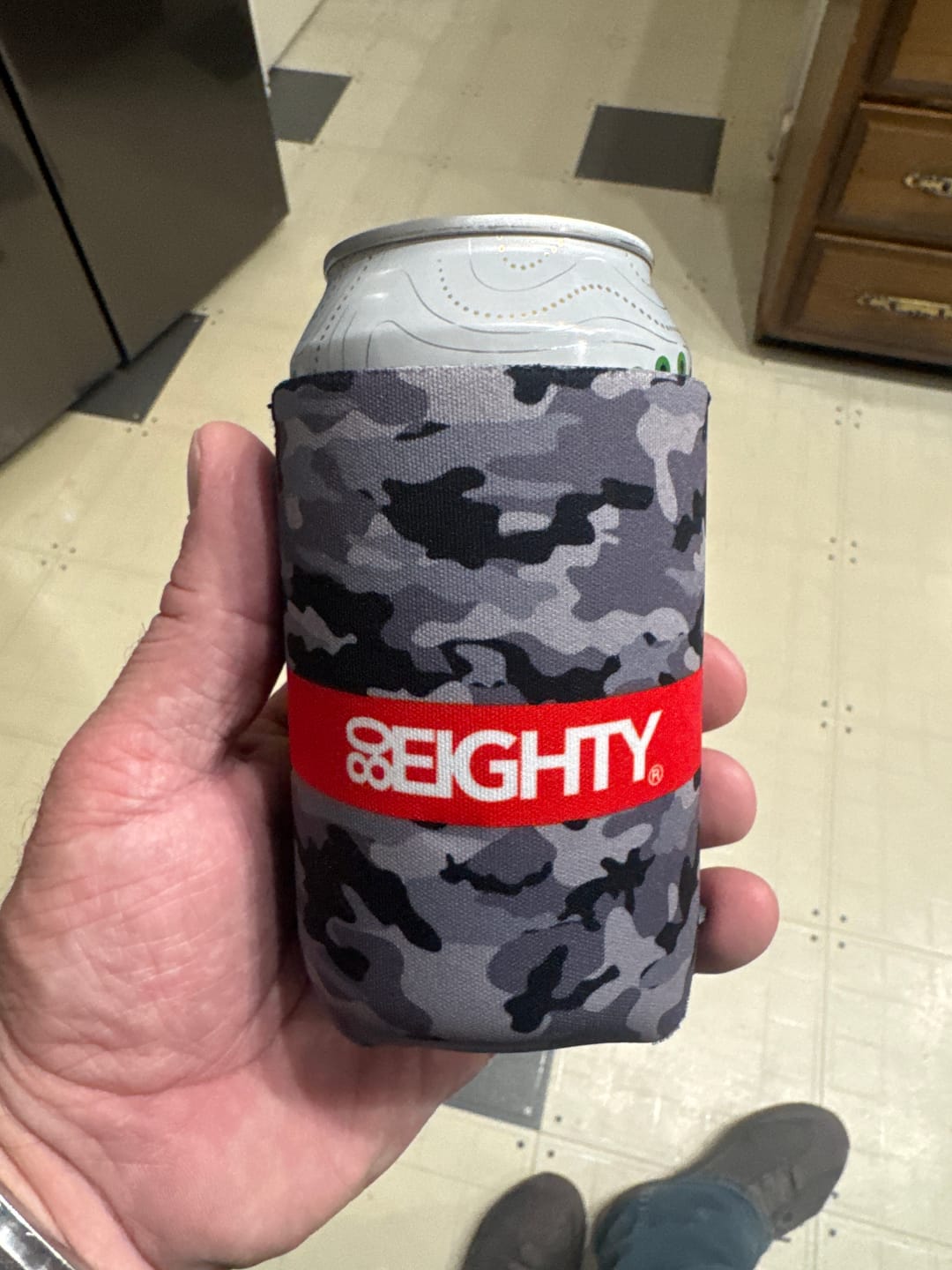Customer photo review of 80Eighty® Camo Koozie