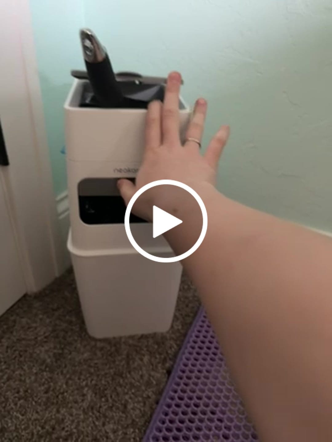 Customer video review of Neakasa PooGuard Pet Waste Disposal Bin