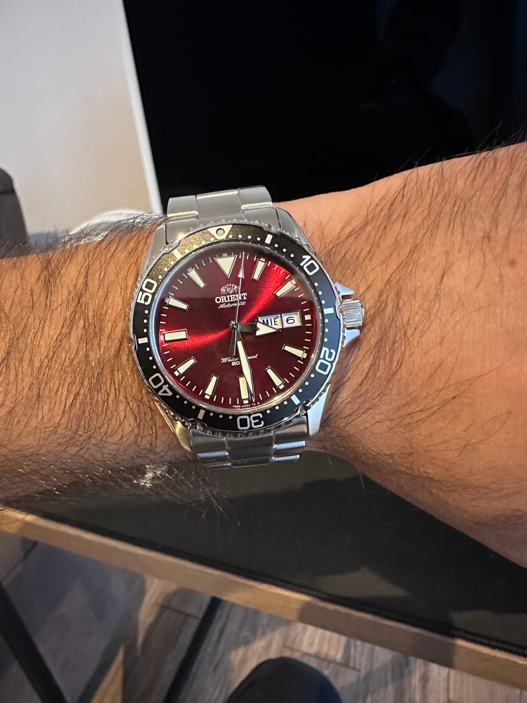 Customer photo review of Reloj Orient Automatic RA-AA0003R Kamasu Diver Sapphire 41,8 mm