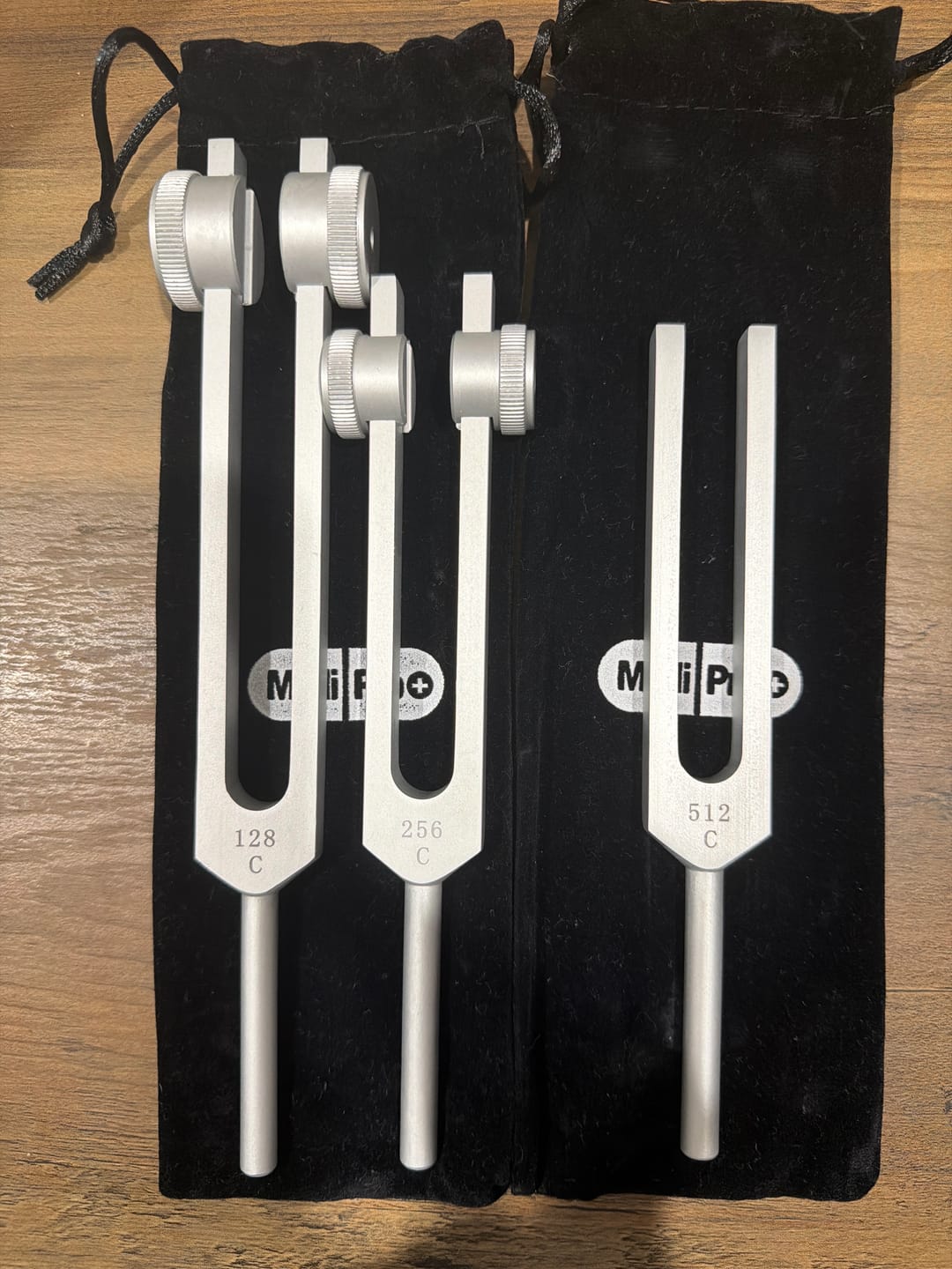 Customer photo review of MediPro Tuning Fork & Hammer Bundle - 128Hz, 256Hz & 512Hz