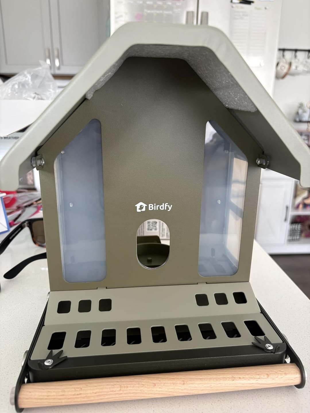 Customer photo review of Birdfy Feeder Metal 2 4K - Smart Metal Feeder with Camera