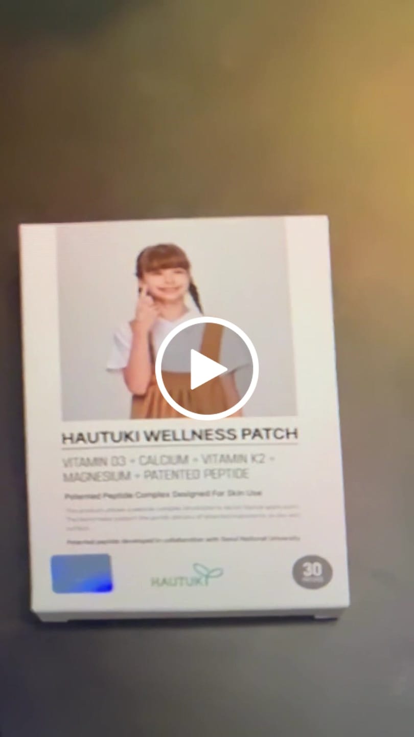 Customer video review of HAUTUKI Growth Support Patch - 10 Month Supply (10Box) 50% OFF