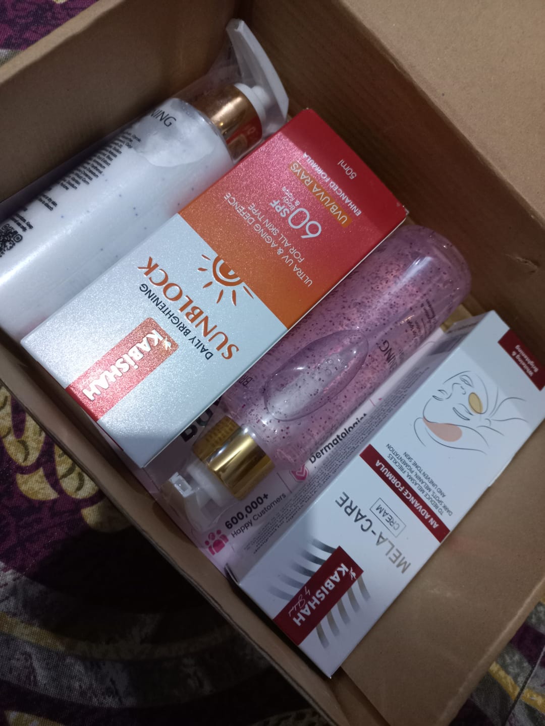 Customer photo review of Special Pigmentation Bundle