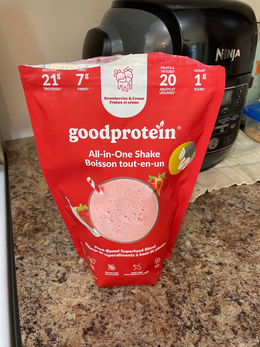Customer photo review of Good Protein - Boisson tout-en-un - 440g