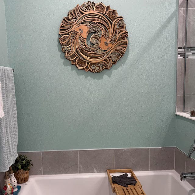 Customer photo review of Koi and Lotus