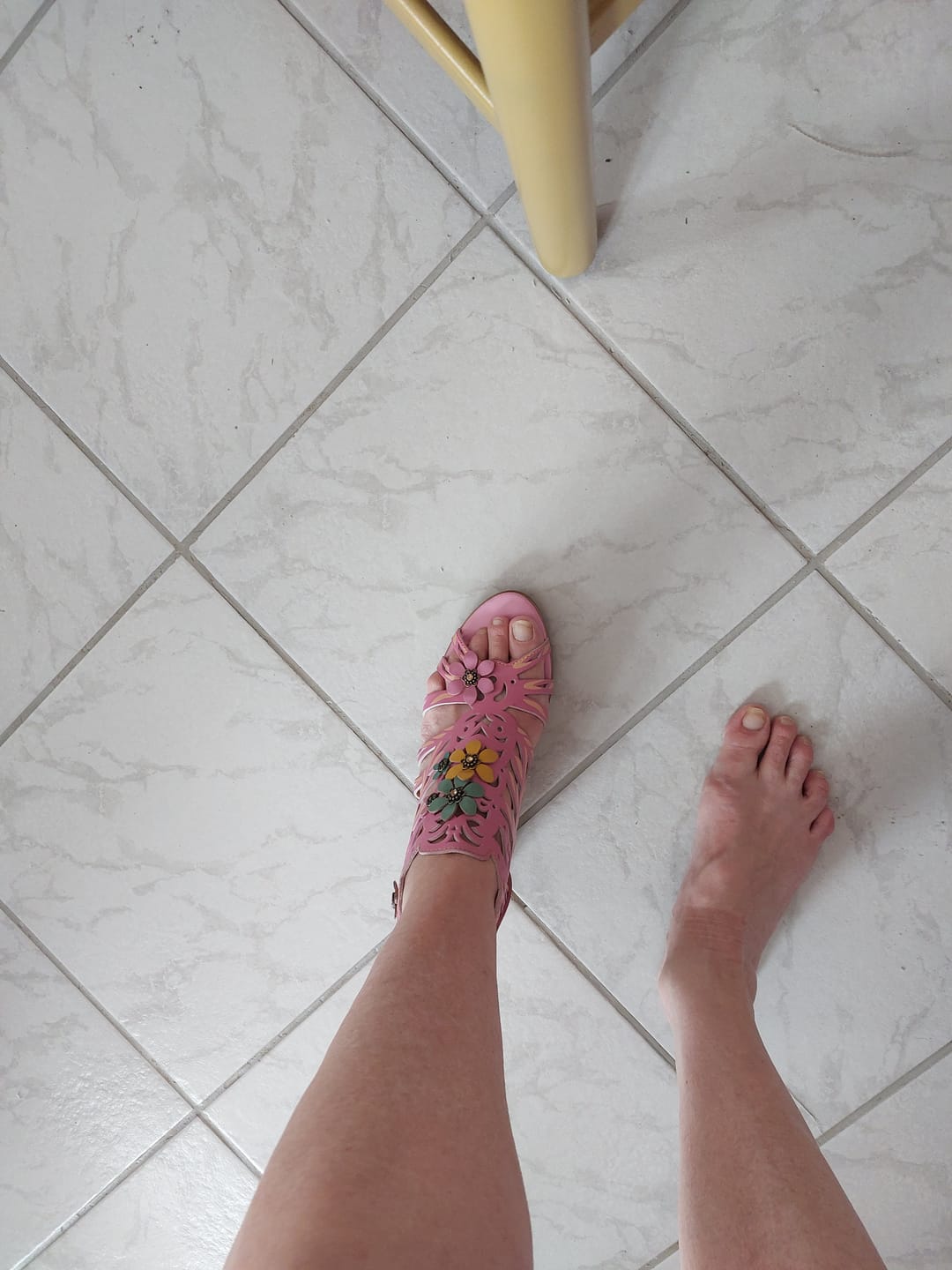 Customer photo review of Blooming Vine Romantic Cutout Sandals