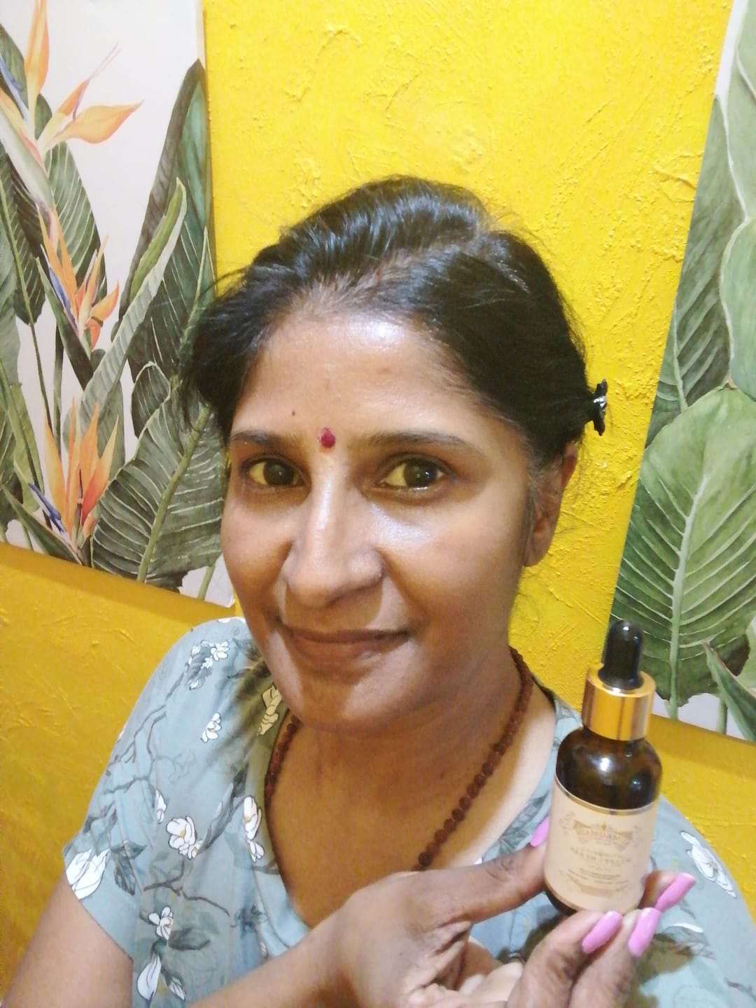 Customer photo review of Kumkumadi Miraculous Fluid