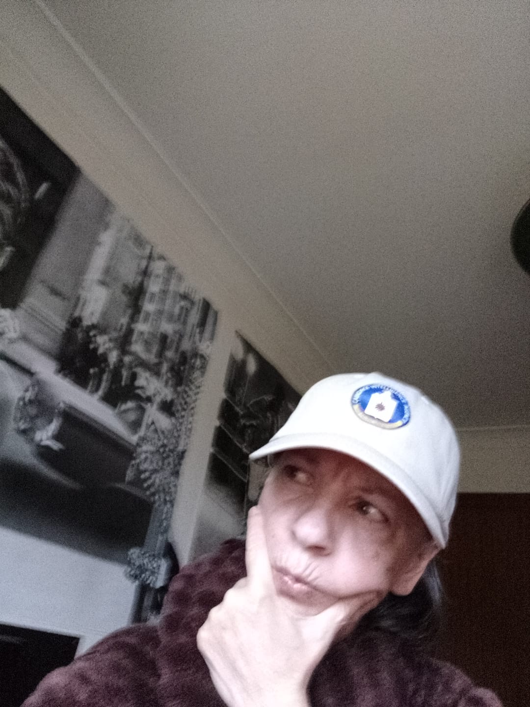 Customer photo review of Candace Intelligence Agency Hat