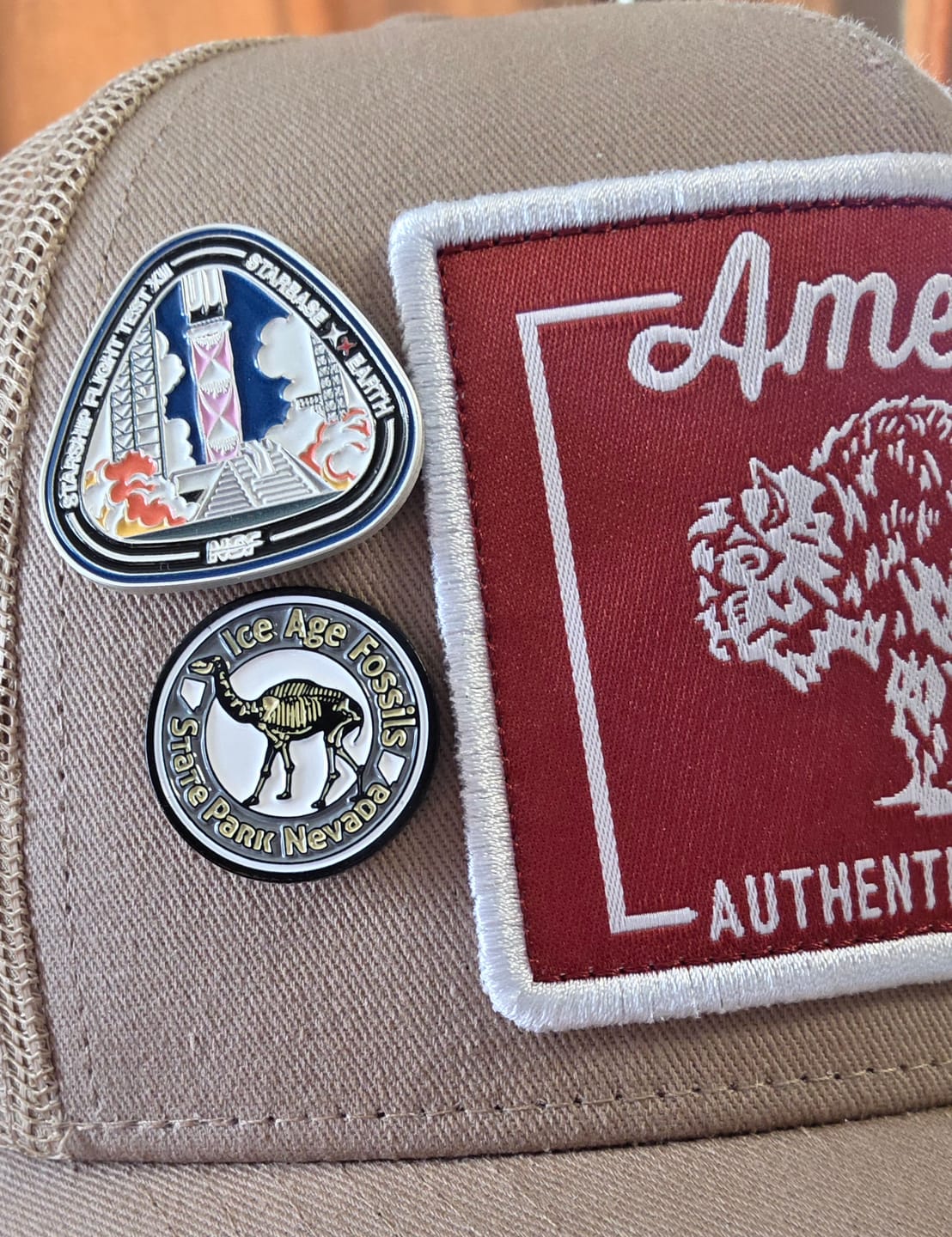 Customer photo review of Starship Flight 12 - Collectors Pin