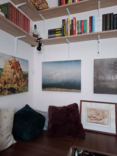 Customer photo review of The Monk by the Sea | Caspar David Friedrich | 1808-10