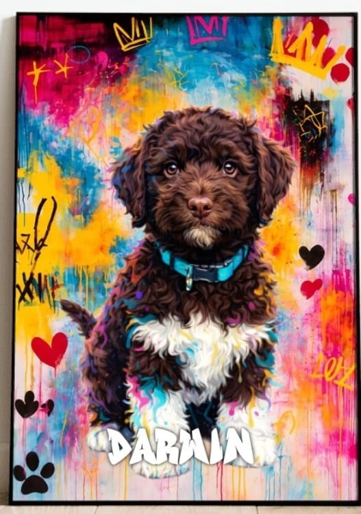 Customer photo review of Personalisiertes Poster - Graffiti