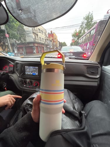 Customer photo review of Stanley Iceflow™ Flip Straw Varsity Tumbler | 887ML