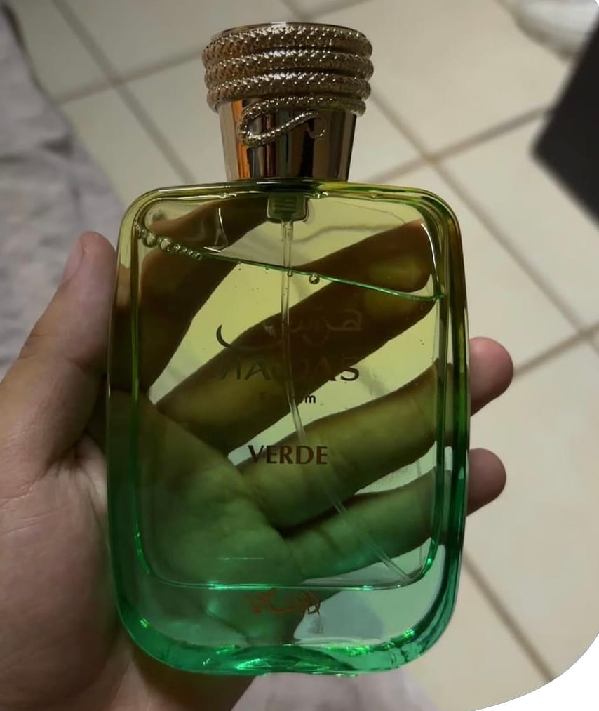 Customer photo review of Perfume Rasasi Hawas Verde 100ml EDP