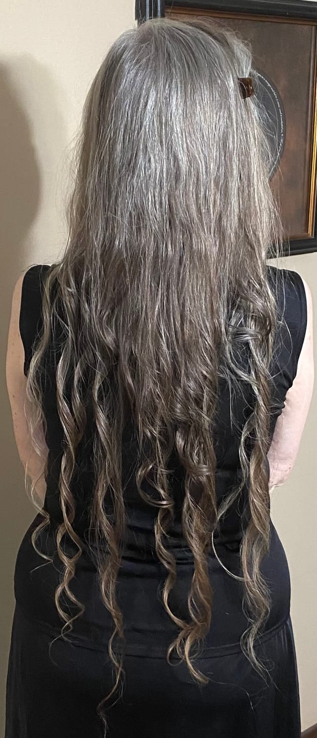Customer photo review of Weightless Shampoo Refill