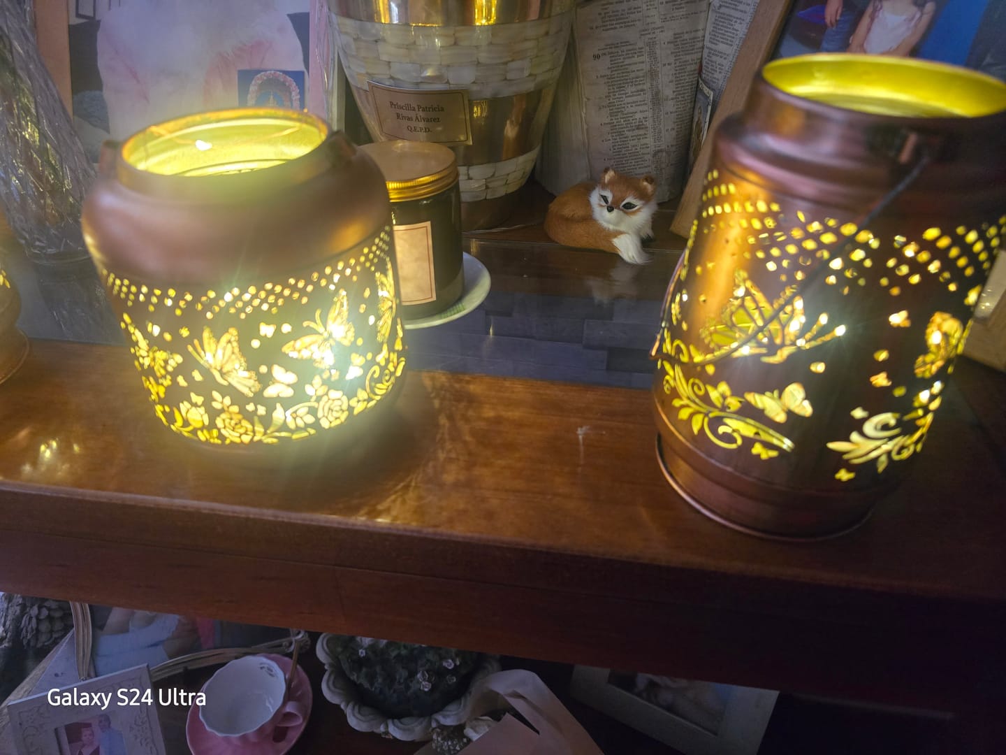 Customer photo review of Farol Mariposa Sombra Solar