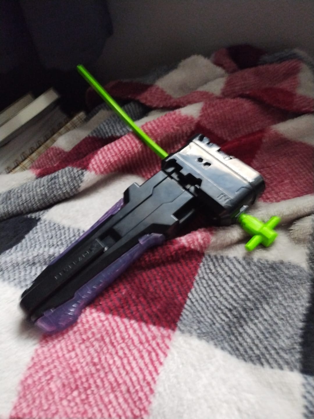 Customer photo review of TAKARA TOMY Beyblade X Launcher Grip BX-11