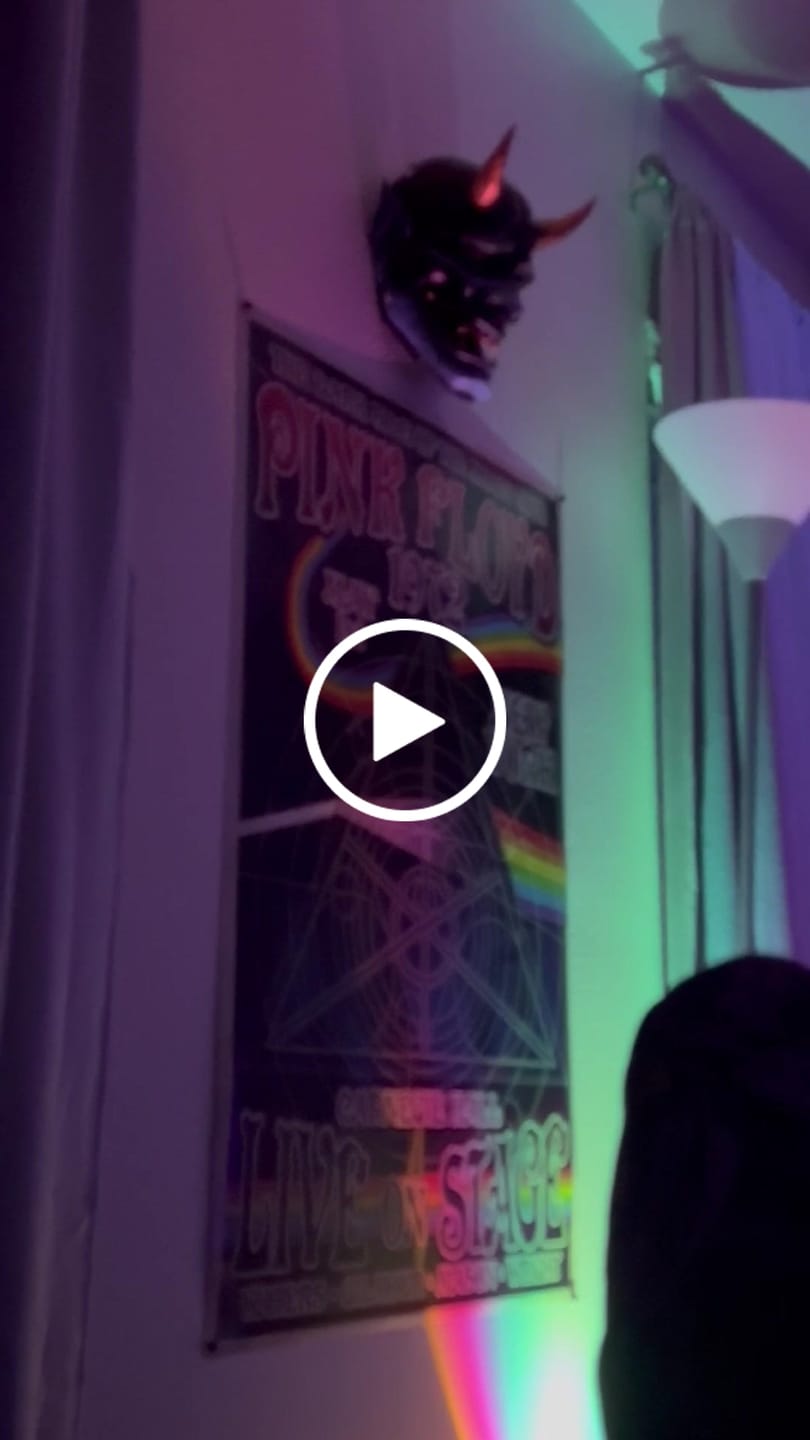 Customer video review of Pink Floyd Live on Stage 1972 Poster